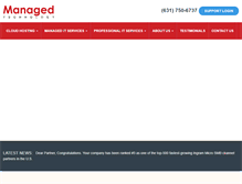 Tablet Screenshot of managedt.com